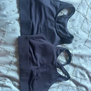 Fabletics Black Sports Bra Intimates